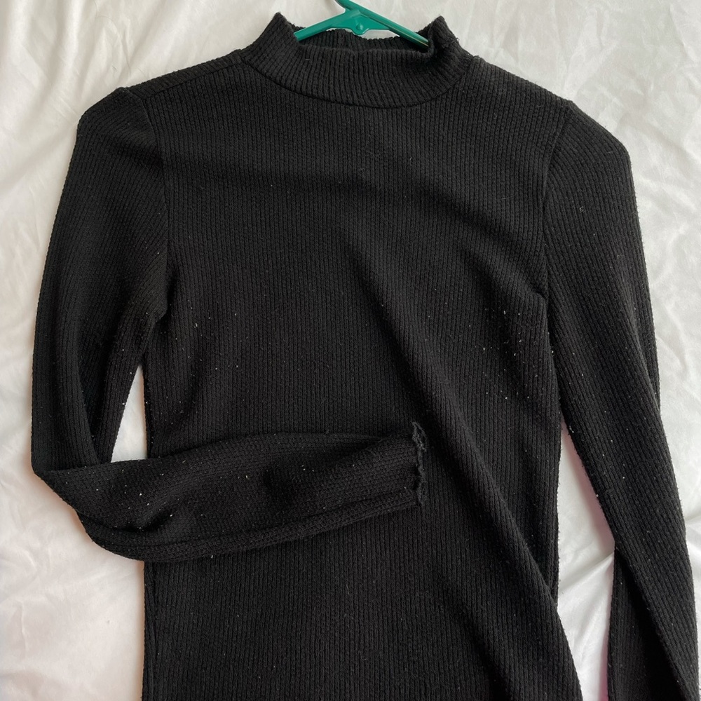 black turtleneck